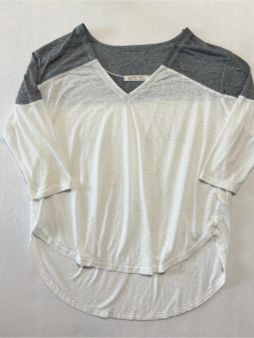Free People We The Free Baseball Style Tee
